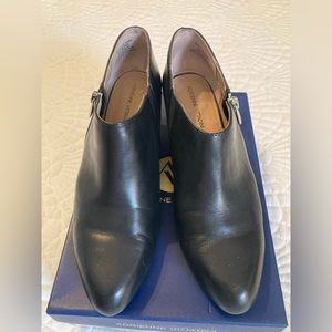 Adrienne Vittadini Black Booties 8.5